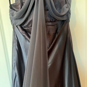 Grey Prom dress